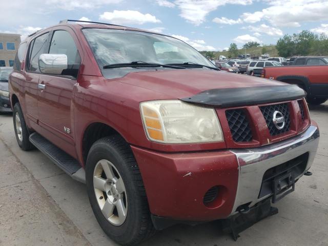 NISSAN ARMADA SE 2007 with VIN 5N1AA08C97N707994 - Photo from auction