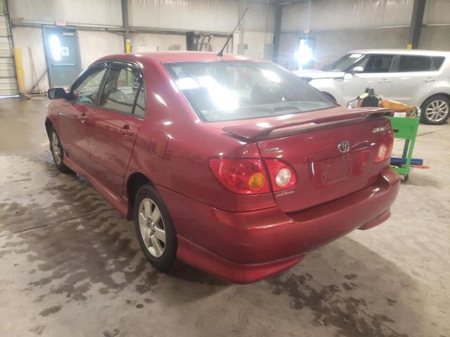 Photo 3 from auction – 2004 TOYOTA COROLLA S with VIN 2T1BR32E84C219535