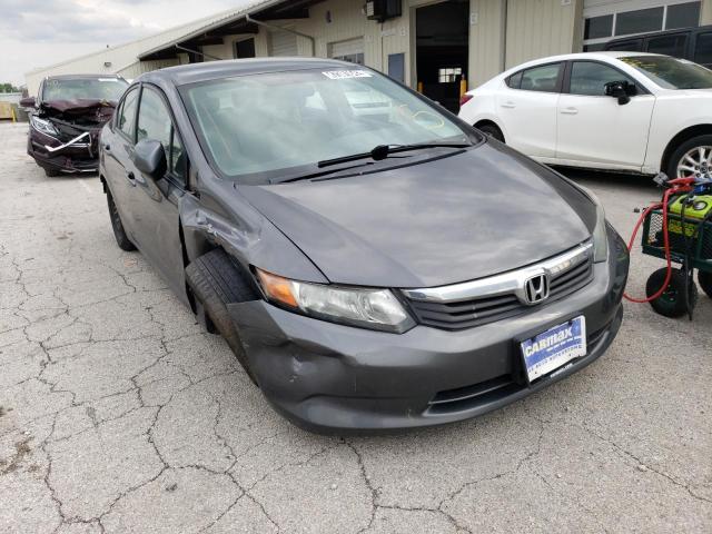 HONDA CIVIC LX 2012 with VIN 2HGFB2F51CH596790 - Photo from auction