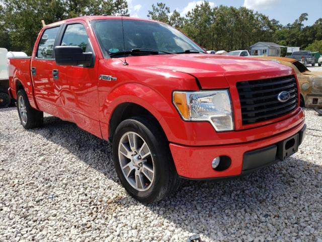 FORD F150 SUPER 2014 with VIN 1FTFW1CF4EFA28953 - Photo from auction