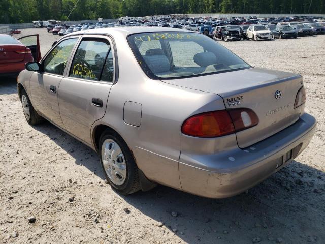 Photo 3 from auction – 1999 TOYOTA COROLLA VE with VIN 2T1BR12E4XC105041