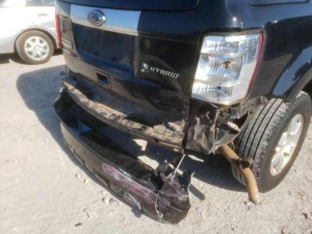 Photo 9 from auction – 2010 FORD ESCAPE HYB with VIN 1FMCU4K33AKC51662