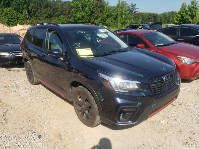 SUBARU FORESTER S 2019 with VIN JF2SKAJC2KH459490 - Photo from auction