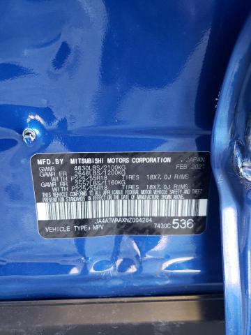 Photo 10 from auction – 2022 MITSUBISHI ECLIPSE CR with VIN JA4ATWAAXNZ004284