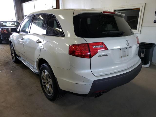 Photo 3 from auction – 2008 ACURA MDX TECHNO with VIN 2HNYD28698H554523