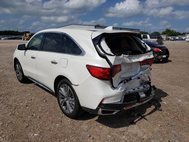 Photo 3 from auction – 2017 ACURA MDX TECHNO with VIN 5FRYD3H59HB004391