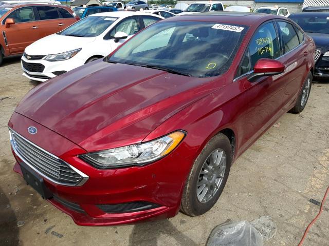 Photo 2 from auction – 2017 FORD FUSION SE with VIN 3FA6P0H72HR413322