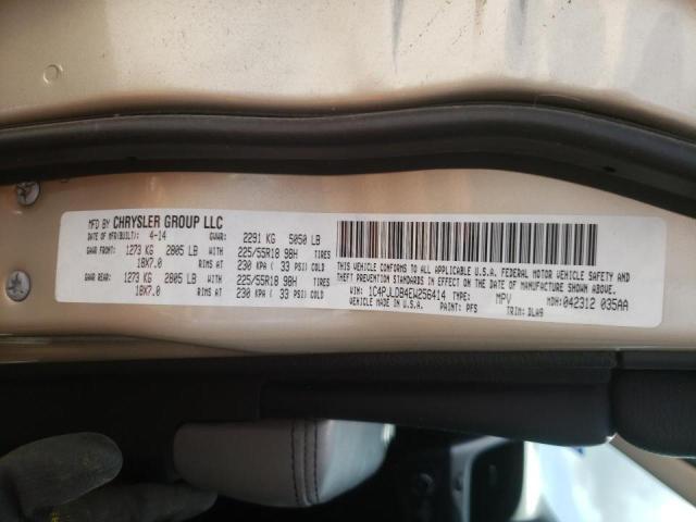 Photo 10 from auction – 2014 JEEP CHEROKEE L with VIN 1C4PJLDB4EW256414