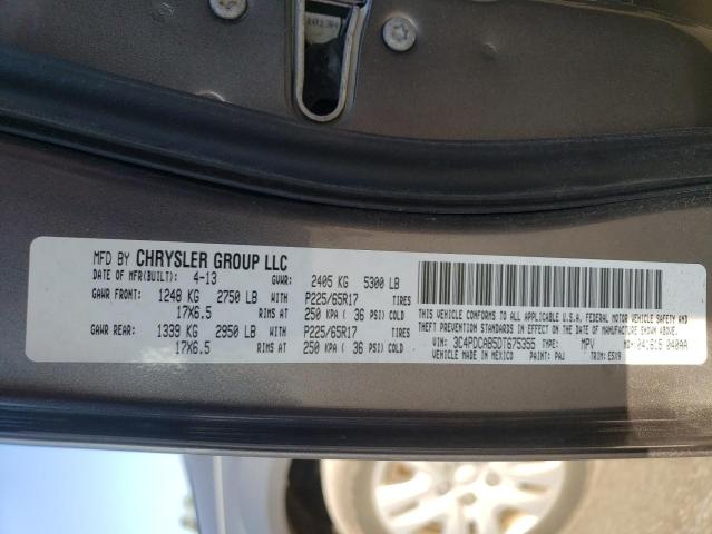 Photo 10 from auction – 2013 DODGE JOURNEY SE with VIN 3C4PDCAB5DT675355
