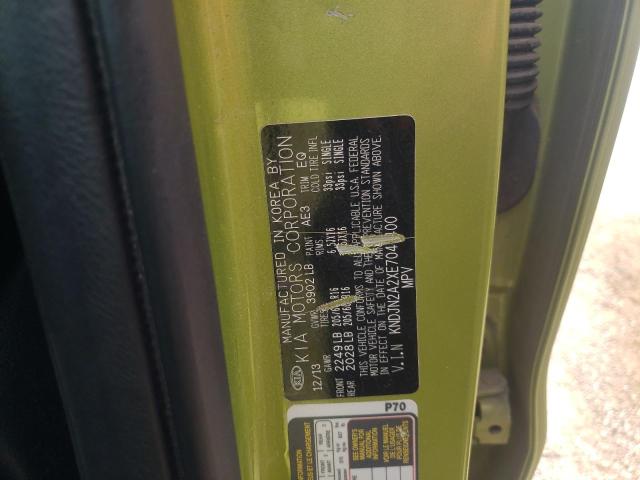 Zdjęcie 10 z aukcji – 2014 KIA SOUL z VIN KNDJN2A2XE7041400