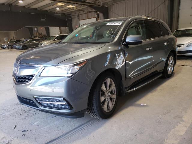 Photo 2 from auction – 2014 ACURA MDX ADVANC with VIN 5FRYD4H81EB019303