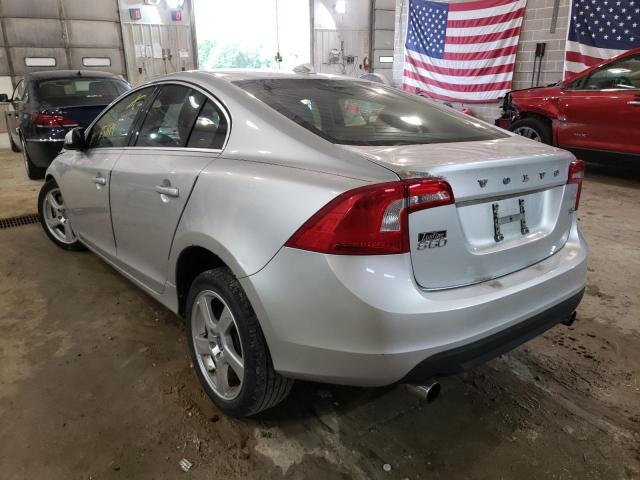Photo 3 from auction – 2012 VOLVO S60 T5 with VIN YV1622FS2C2038549
