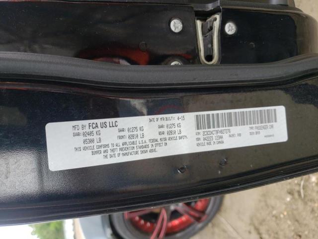Photo 10 from auction – 2015 DODGE CHARGER R/ with VIN 2C3CDXCT9FH827276