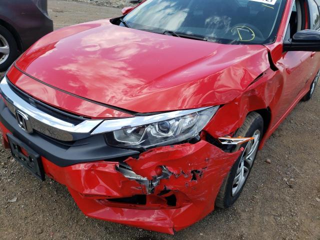 Photo 9 from auction – 2016 HONDA CIVIC LX with VIN 2HGFC2F53GH570484