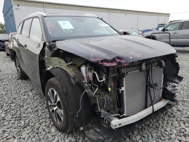 TOYOTA HIGHLANDER 2021 with VIN 5TDGZRBH8MS159119 - Photo from auction