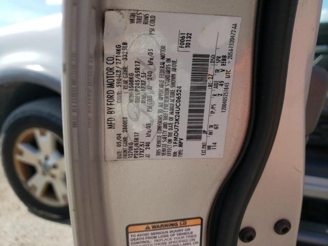 Photo 10 from auction – 2004 FORD EXPLORER X with VIN 1FMDU73K24UC06524
