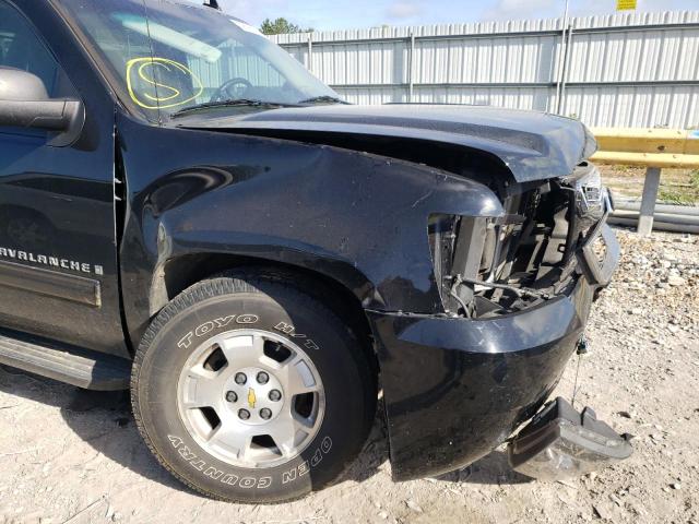 Photo 9 from auction – 2009 CHEVROLET AVALANCHE with VIN 3GNEC12069G254151