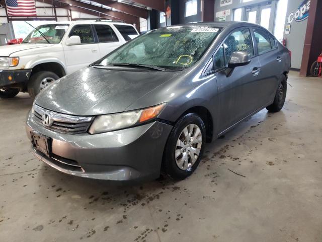 Photo 2 from auction – 2012 HONDA CIVIC LX with VIN 2HGFB2F54CH332169