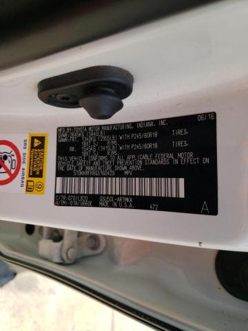 Photo 10 from auction – 2016 TOYOTA HIGHLANDER with VIN 5TDKKRFHXGS160429