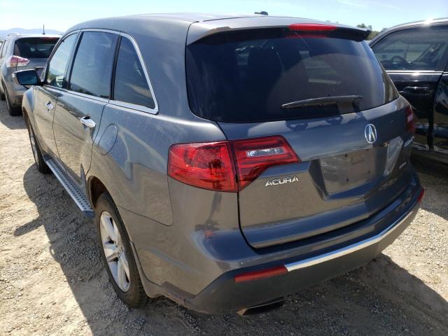 Photo 3 from auction – 2010 ACURA MDX TECHNO with VIN 2HNYD2H68AH530655