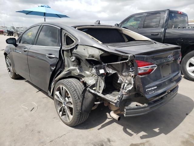 Photo 3 from auction – 2019 FORD FUSION TIT with VIN 3FA6P0D93KR139935