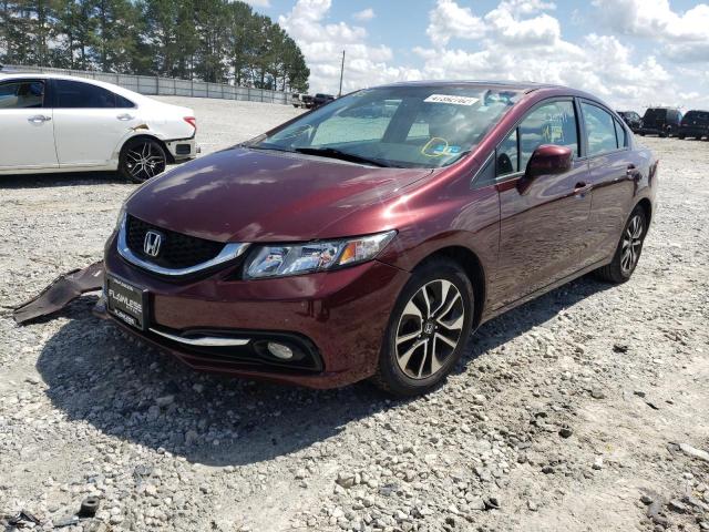 Photo 2 from auction – 2013 HONDA CIVIC EXL with VIN 19XFB2F96DE283846