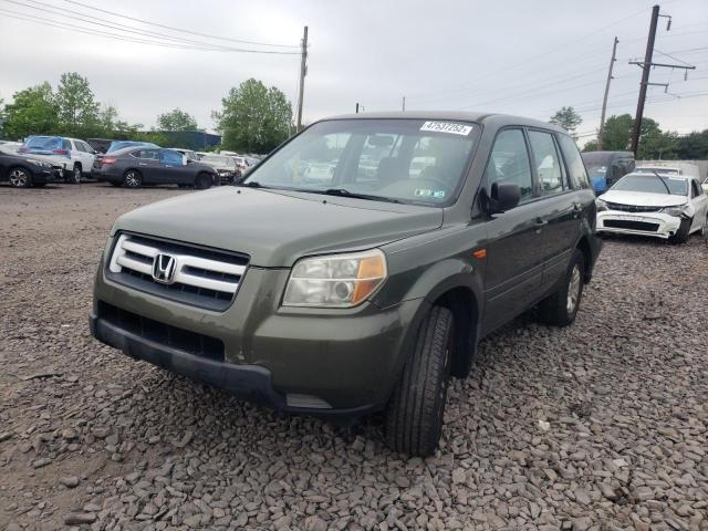 Photo 2 from auction – 2006 HONDA PILOT LX with VIN 5FNYF18156B005693