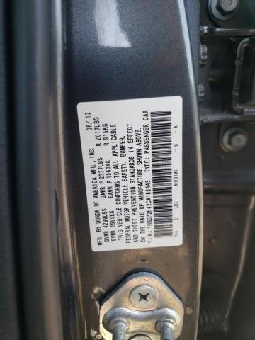 Photo 10 from auction – 2012 HONDA ACCORD LXP with VIN 1HGCP2F42CA186445