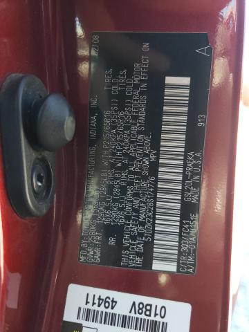 Photo 10 from auction – 2008 TOYOTA SIENNA CE with VIN 5TDZK23C28S174776