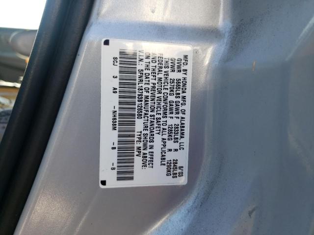 Photo 10 from auction – 2003 HONDA ODYSSEY EX with VIN 5FNRL18793B126580