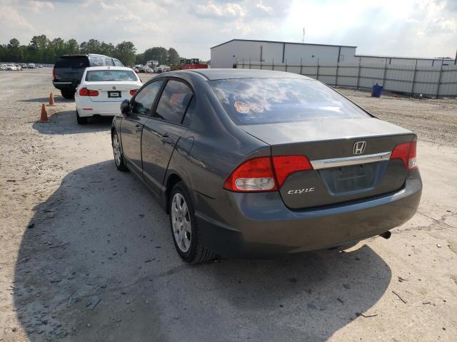 Photo 3 from auction – 2011 HONDA CIVIC LX with VIN 19XFA1F55BE045591
