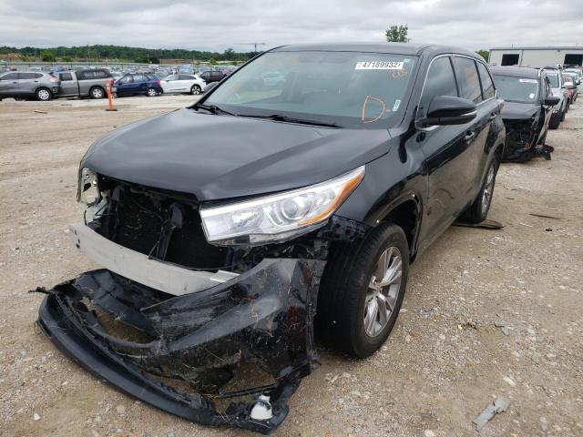 Photo 2 from auction – 2015 TOYOTA HIGHLANDER with VIN 5TDZKRFH8FS062657