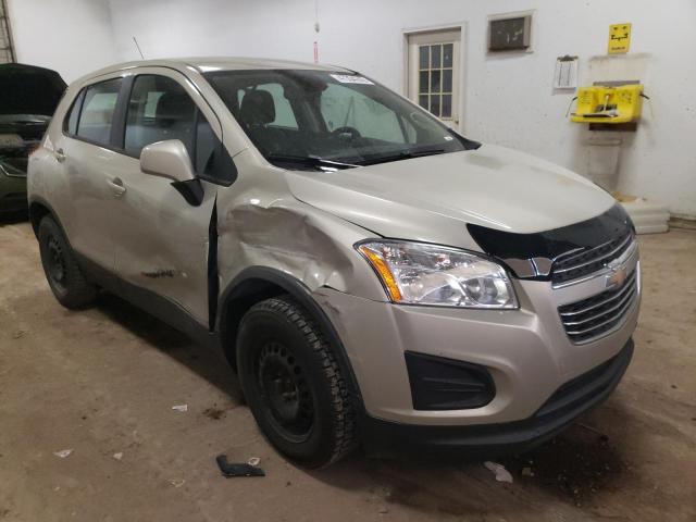 CHEVROLET TRAX LS 2016 with VIN 3GNCJKSB9GL135907 - Photo from auction
