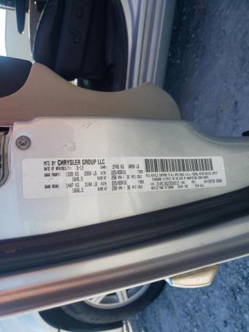 Photo 10 from auction – 2012 CHRYSLER TOWN & COU with VIN 2C4RC1BG2CR293215