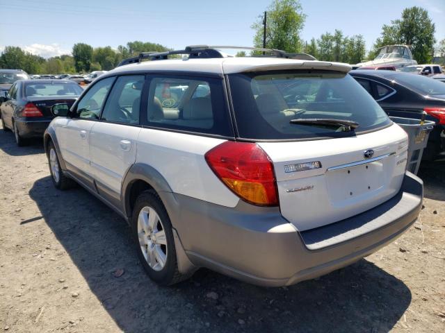 Photo 3 from auction – 2005 SUBARU LEGACY OUT with VIN 4S4BP62C357324066