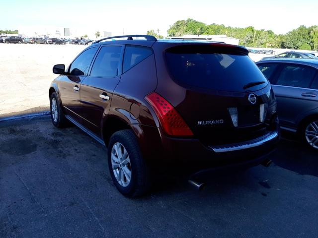 Photo 3 from auction – 2007 NISSAN MURANO SL with VIN JN8AZ08W87W654470