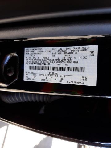 Photo 10 from auction – 2020 FORD F150 SUPER with VIN 1FTEW1C53LFA23856