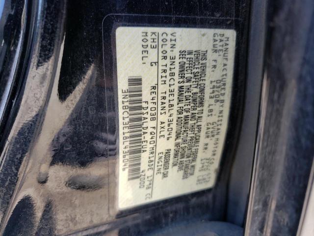 Photo 10 from auction – 2008 NISSAN VERSA S with VIN 3N1BC13E18L436046