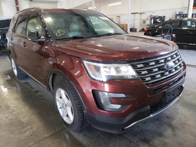 FORD EXPLORER X 2016 with VIN 1FM5K8D81GGC47605 - Photo from auction