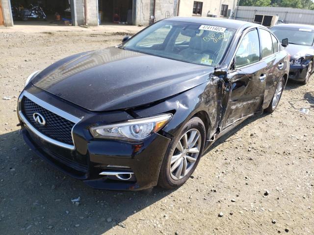 Photo 2 from auction – 2014 INFINITI Q50 BASE with VIN JN1BV7AR9EM707147