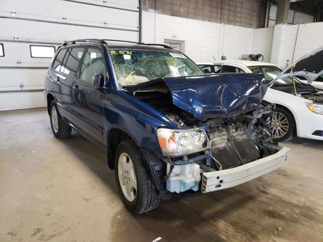 TOYOTA HIGHLANDER 2007 con VIN JTEEP21A270225269 - Foto de la subasta