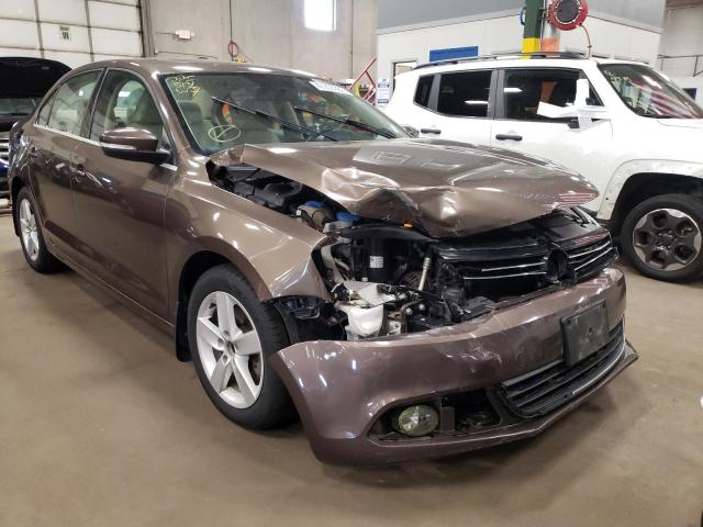 VOLKSWAGEN JETTA TDI 2012 with VIN 3VWLL7AJ6CM405296 - Photo from auction