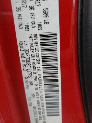 Photo 10 from auction – 2012 DODGE JOURNEY SX with VIN 3C4PDDBG8CT217257