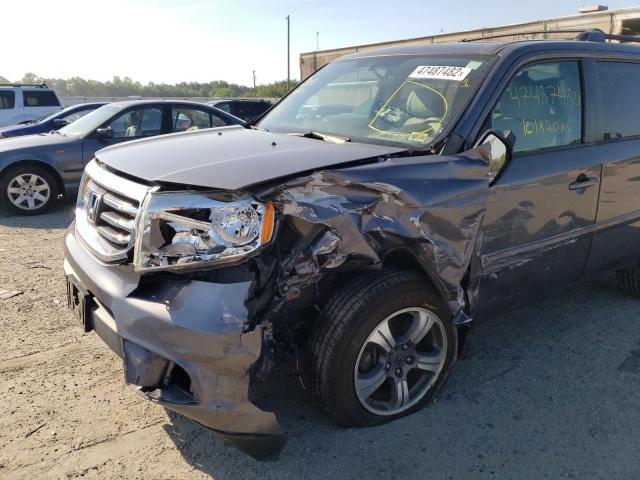 Photo 9 from auction – 2015 HONDA PILOT SE with VIN 5FNYF4H37FB078843