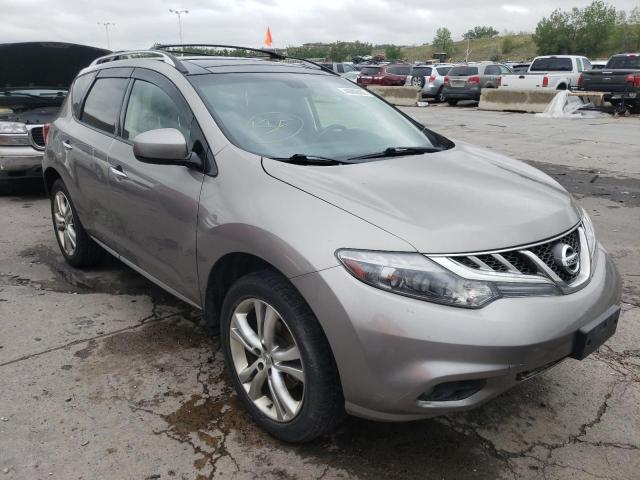 NISSAN MURANO S 2011 with VIN JN8AZ1MW1BW155627 - Photo from auction