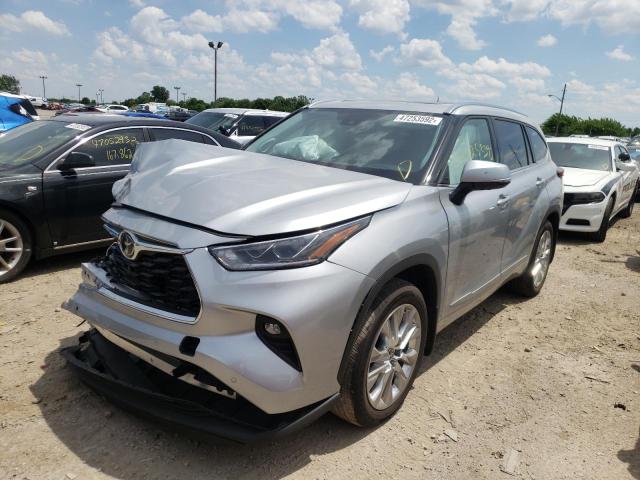 Photo 2 from auction – 2021 TOYOTA HIGHLANDER with VIN 5TDDZRBH6MS550093