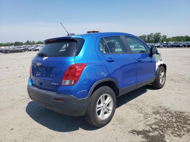 Photo 4 from auction – 2015 CHEVROLET TRAX LS with VIN KL7CJKSB4FB249397