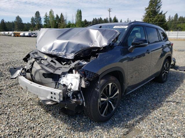 Photo 2 from auction – 2022 TOYOTA HIGHLANDER with VIN 5TDJZRBH9NS173179