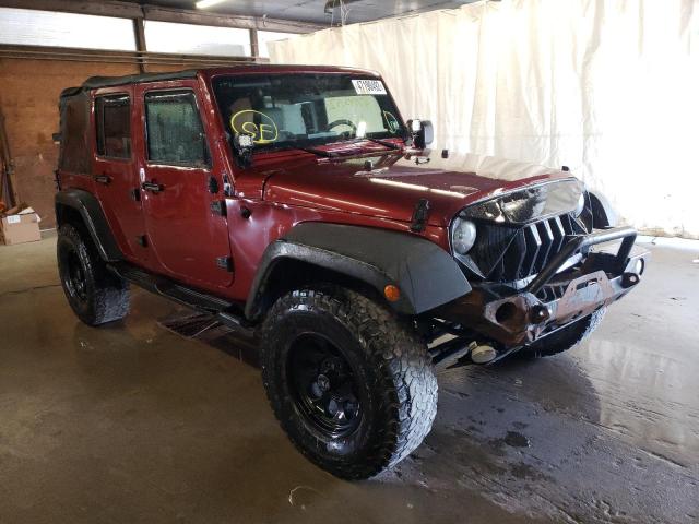 JEEP WRANGLER U 2008 with VIN 1J4GA39118L617260 - Photo from auction