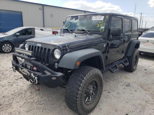 Photo 2 from auction – 2016 JEEP WRANGLER U with VIN 1C4BJWDG9GL201887